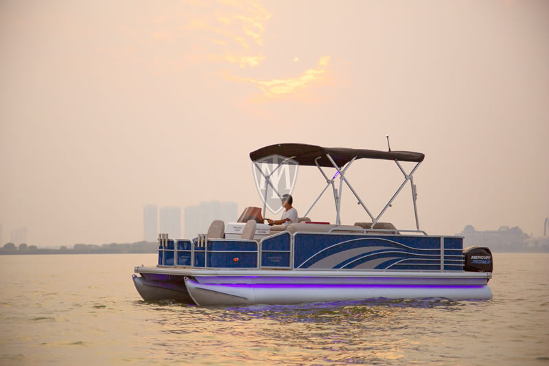  ML-22 Aluminum Alloy Pontoon Boat