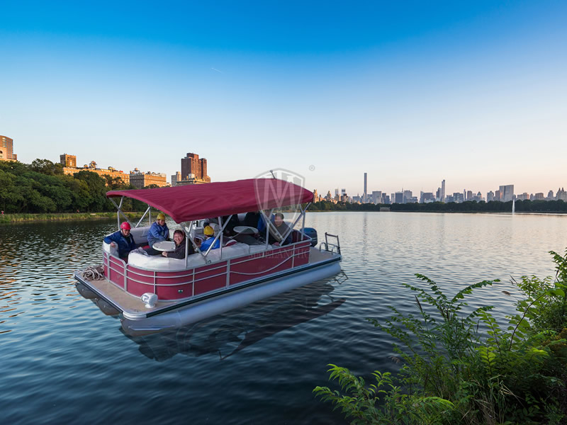  ML-20 Aluminum Alloy Pontoon Boat