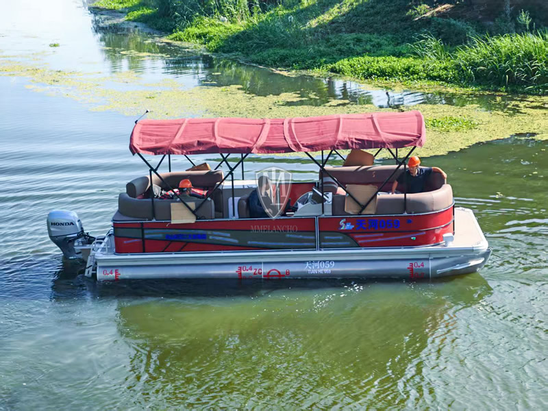  ML-24 Aluminum Alloy Pontoon Boat Custom Model