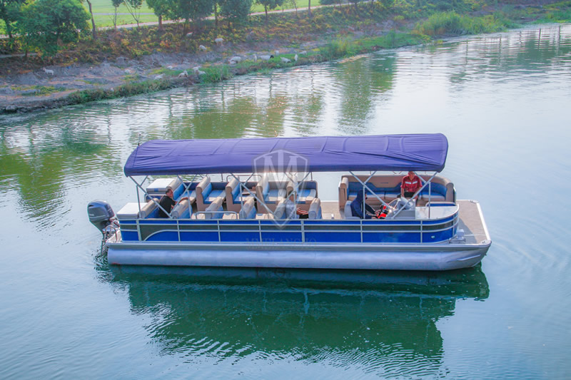  ML-33 Aluminum Alloy Pontoon Boat