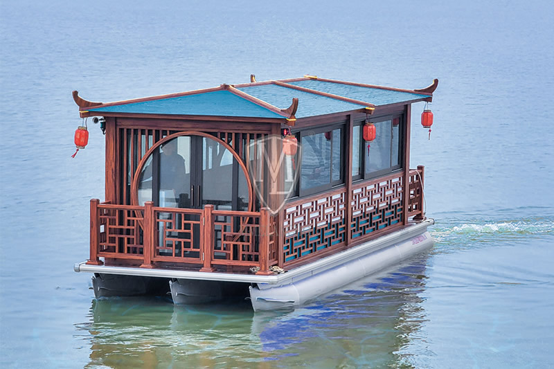 ML-S34 Aluminum Alloy Waterfront Villa Tea Bar